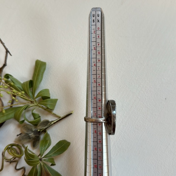 Authentic Druzy Agate .925 Sterling Silver Ring - Picture 3 of 9